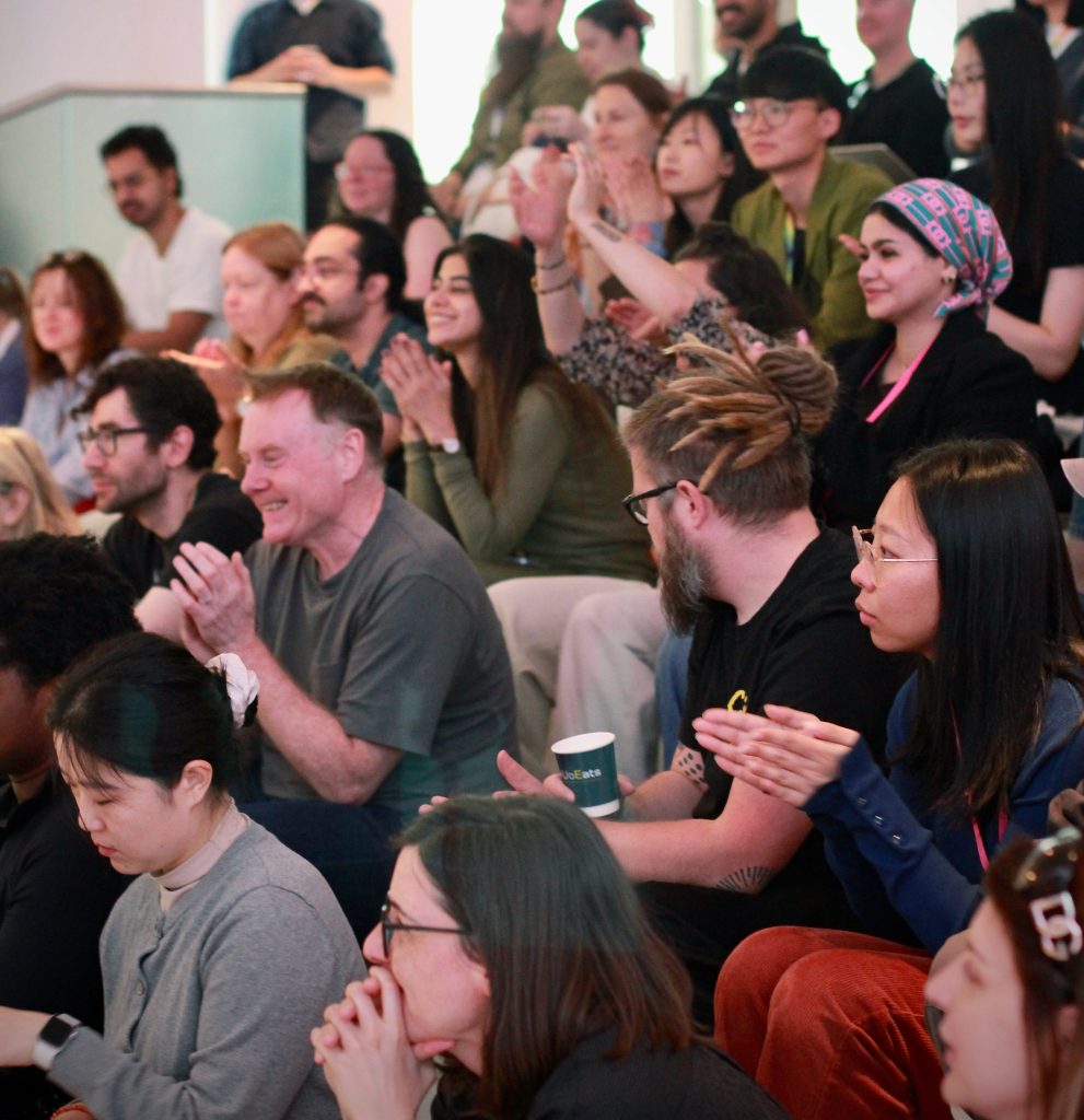 The audience for DRS P.S! at INSPACE, Edinburgh, 12 June 2026